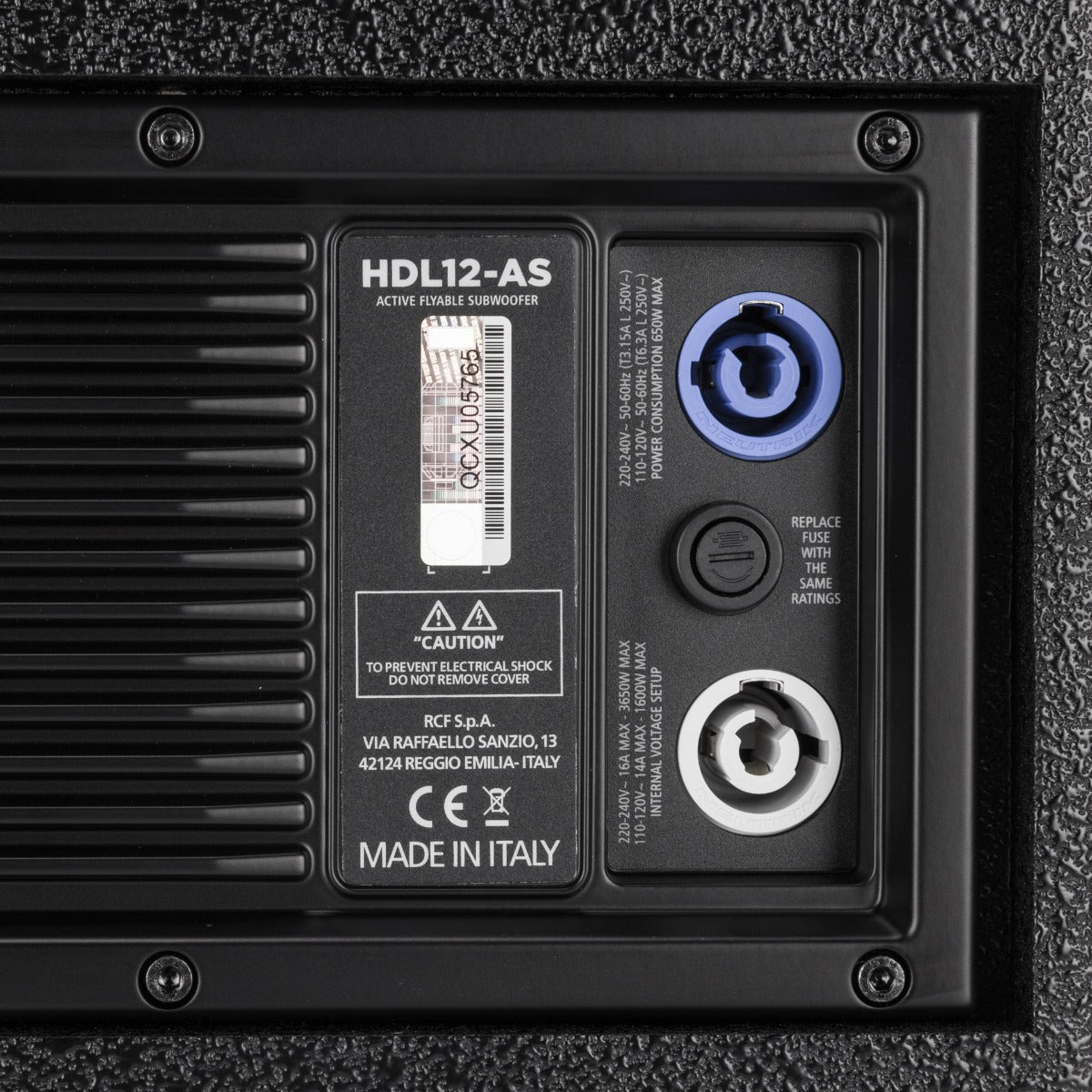RCF HDL 12-AS ACTIVE FLYABLE HIGH POWER SUBWOOFER
