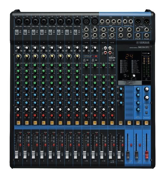 YAMAHA MG16XU D-PRE MIXER WITH EFFECTS AND USB