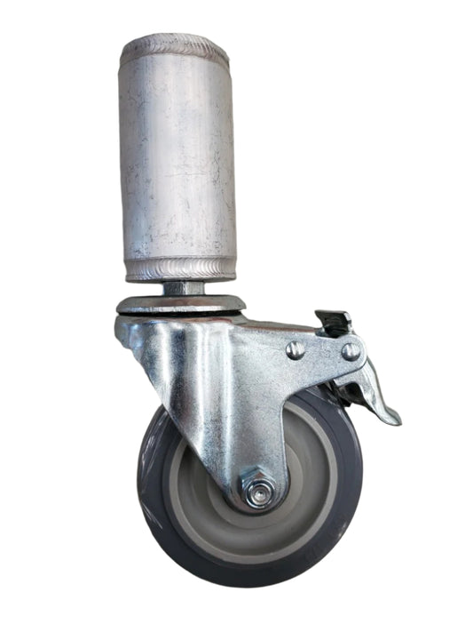 SHORT 250-270MM STAGE LEG WITH CASTOR WHEEL (1PC)