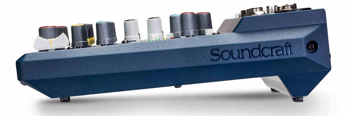 SOUNDCRAFT NOTEPAD-12FX SMALL-FORMAT ANALOG MIXING CONSOLE WITH USB I/O AND LEXICON EFFECTS