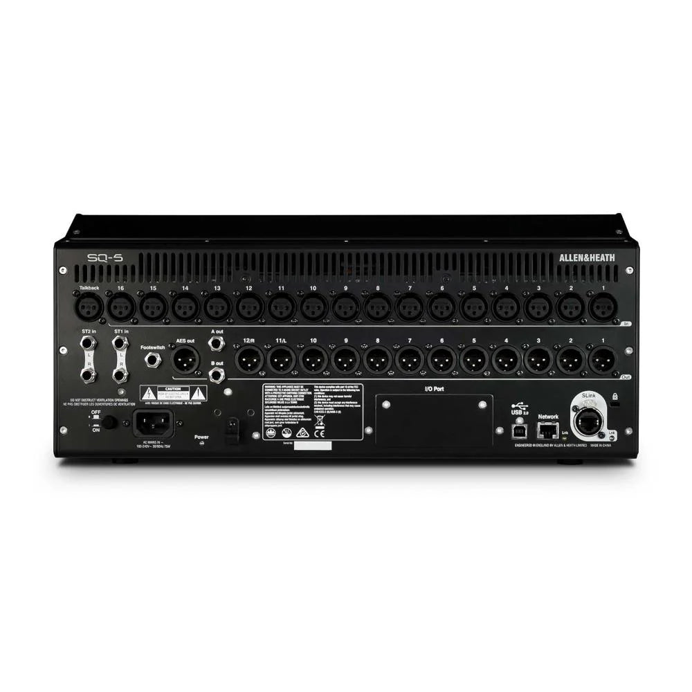 Allen & Heath SQ-5 48 Channel / 36 Bus / 17 Fader Digital Mixer