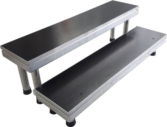 2 step stairs - suit stage 400-600mm high