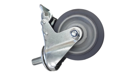 Castor wheel to fit height adjustable stage leg