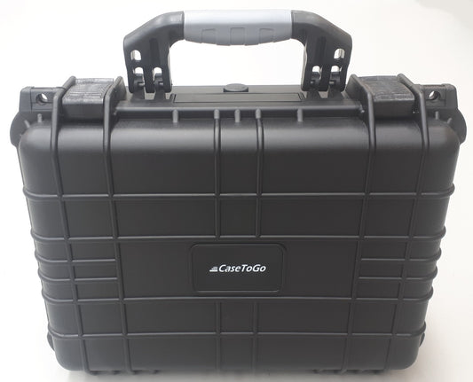 Utility ABS waterproof protective storage hard case with purge valve 37x26x15cm