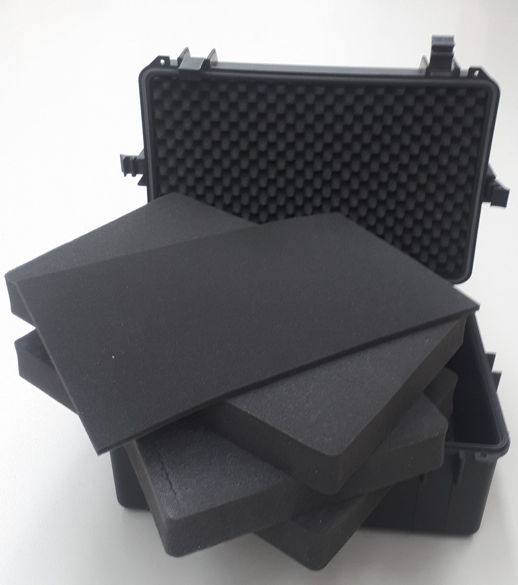 Large Utility ABS cable packer lighting protective storage hard case 55x35x29cm