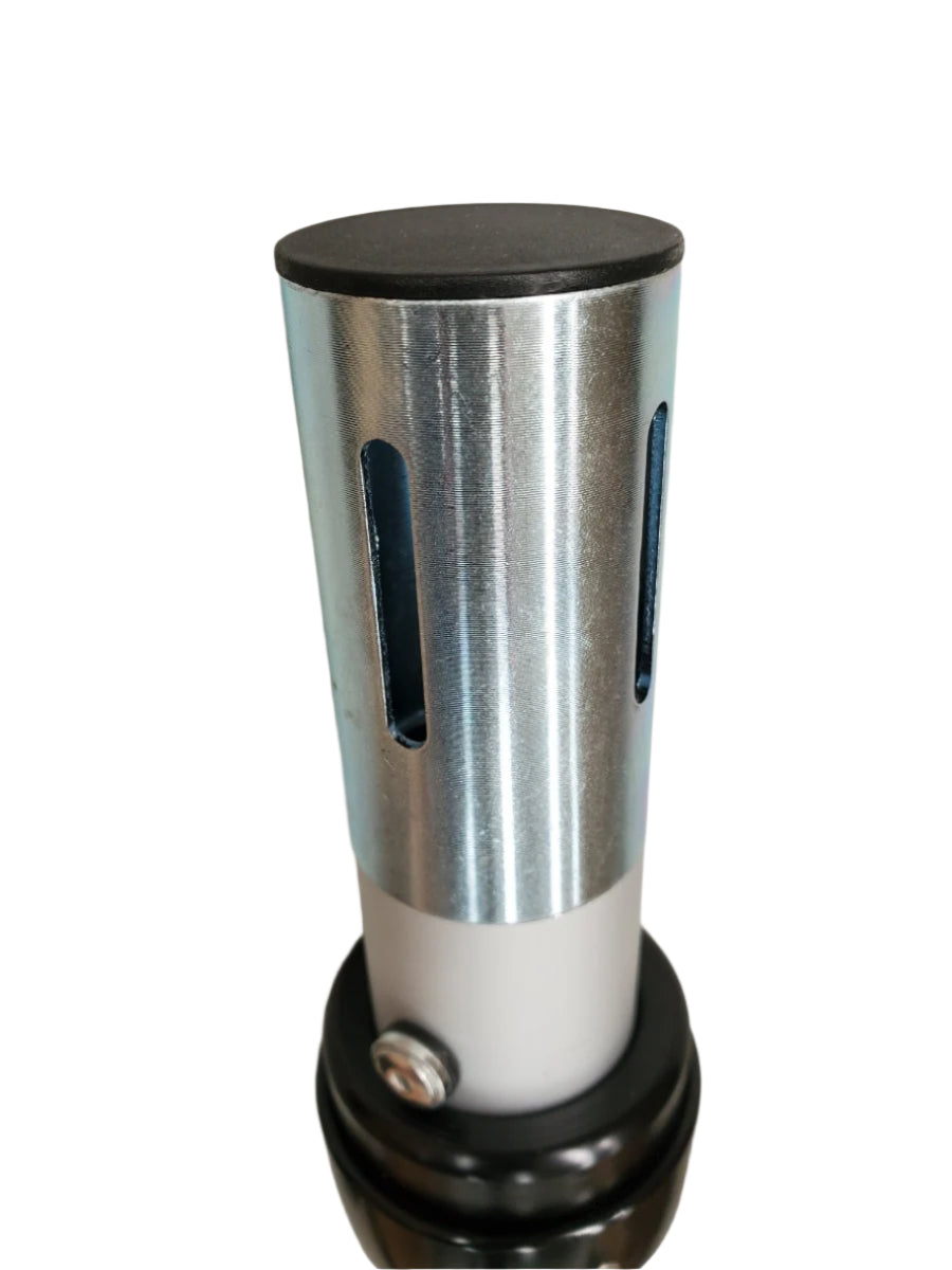 1.8m - 3m Pipe and Drape Telescopic upright - minimum height 1.8m - maximum height 3m