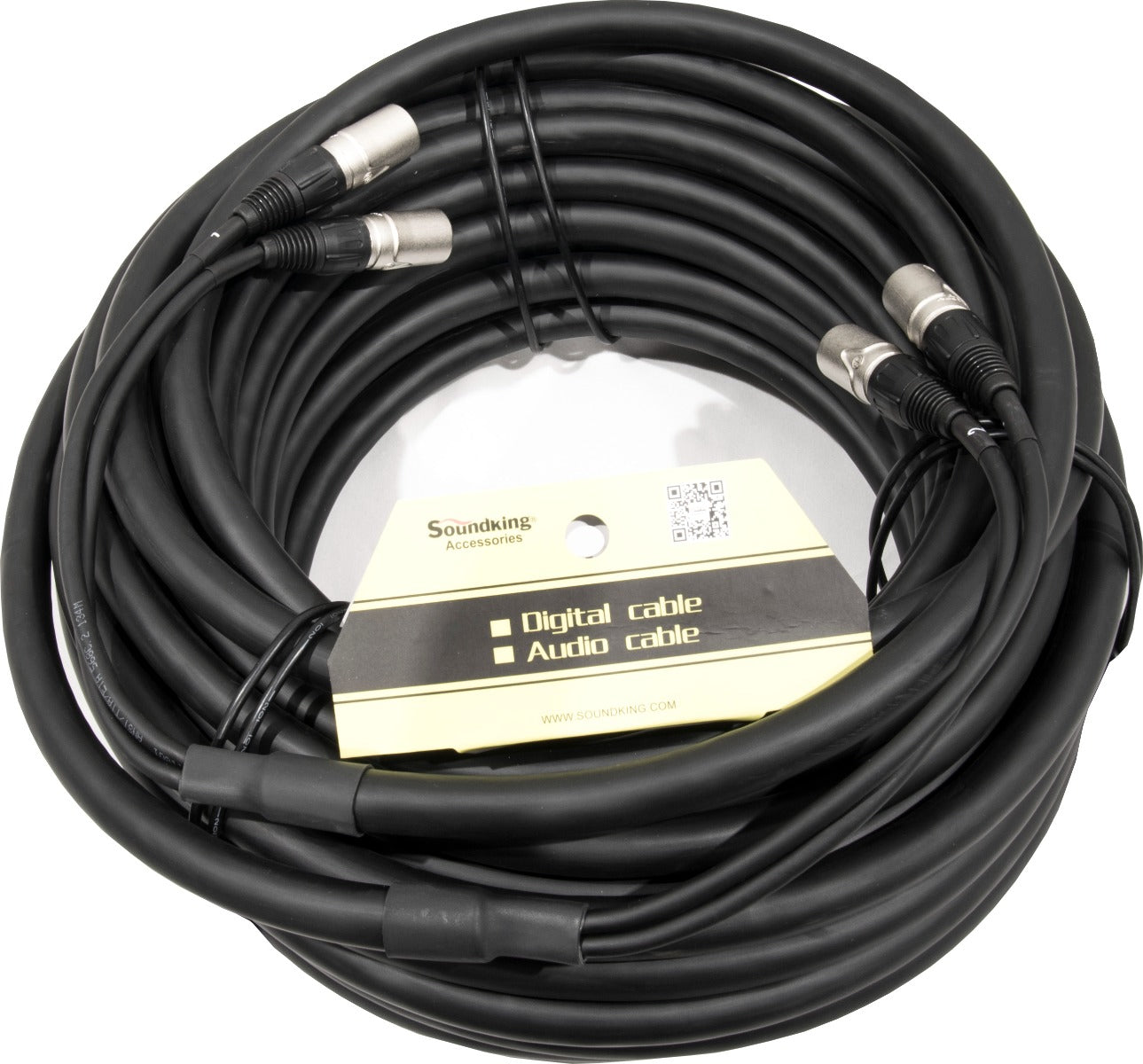 DUAL CAT6 30m cable with Neutrik RJ45 connectors
