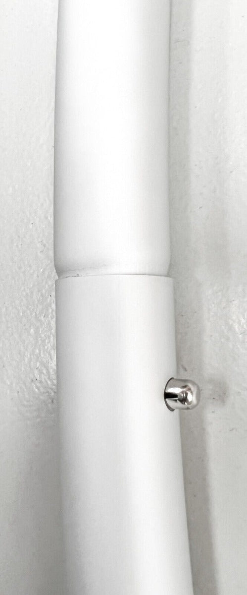 2m semicircle with upright brackets for pipe and drape