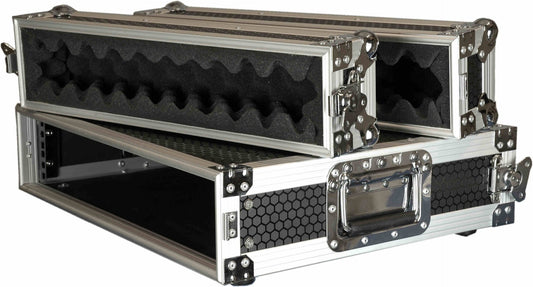 CaseToGo 2RU Spaces 19" rack mount amplifier case