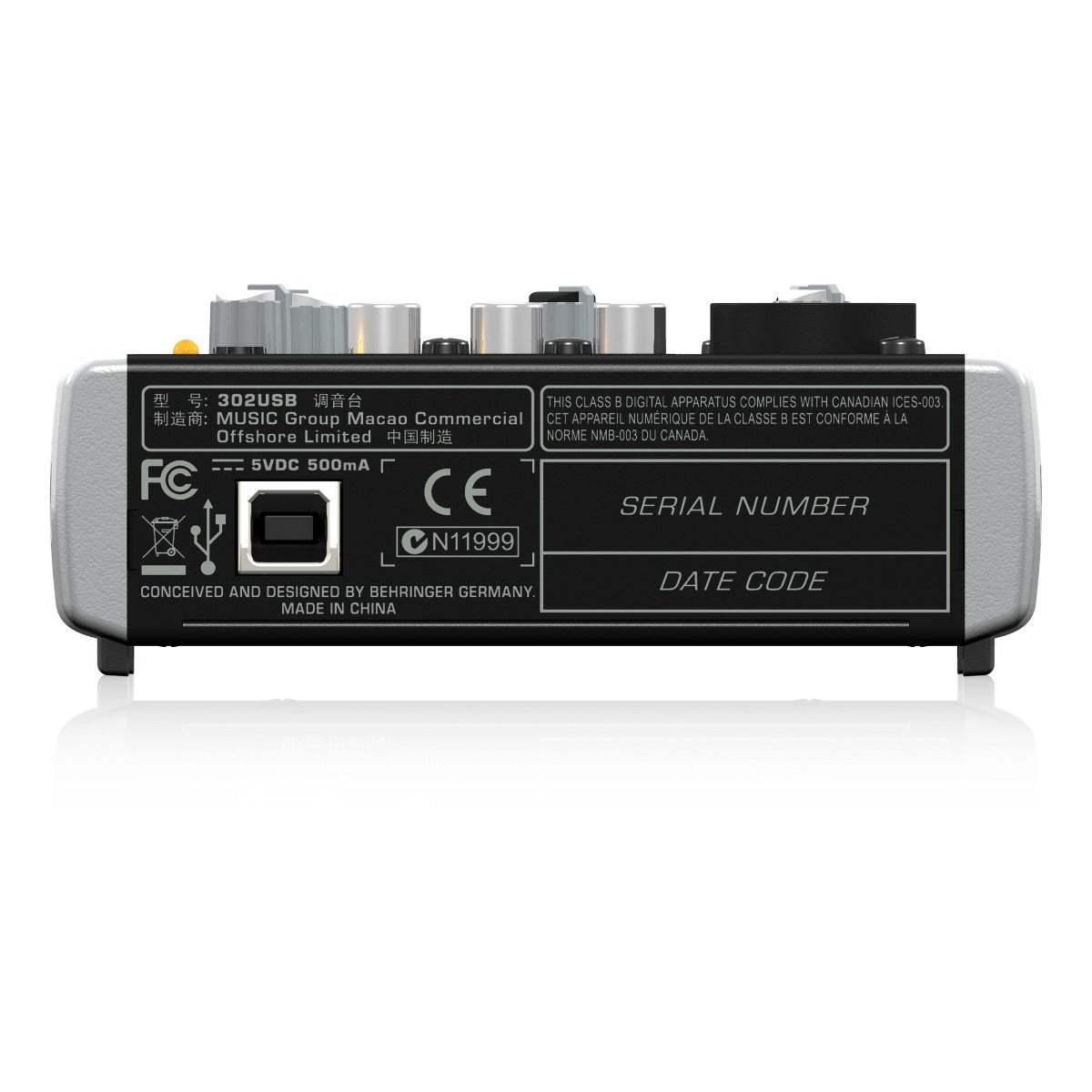 Behringer XENYX 302USB Mixer