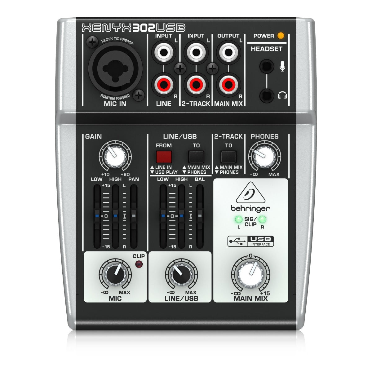 Behringer XENYX 302USB Mixer