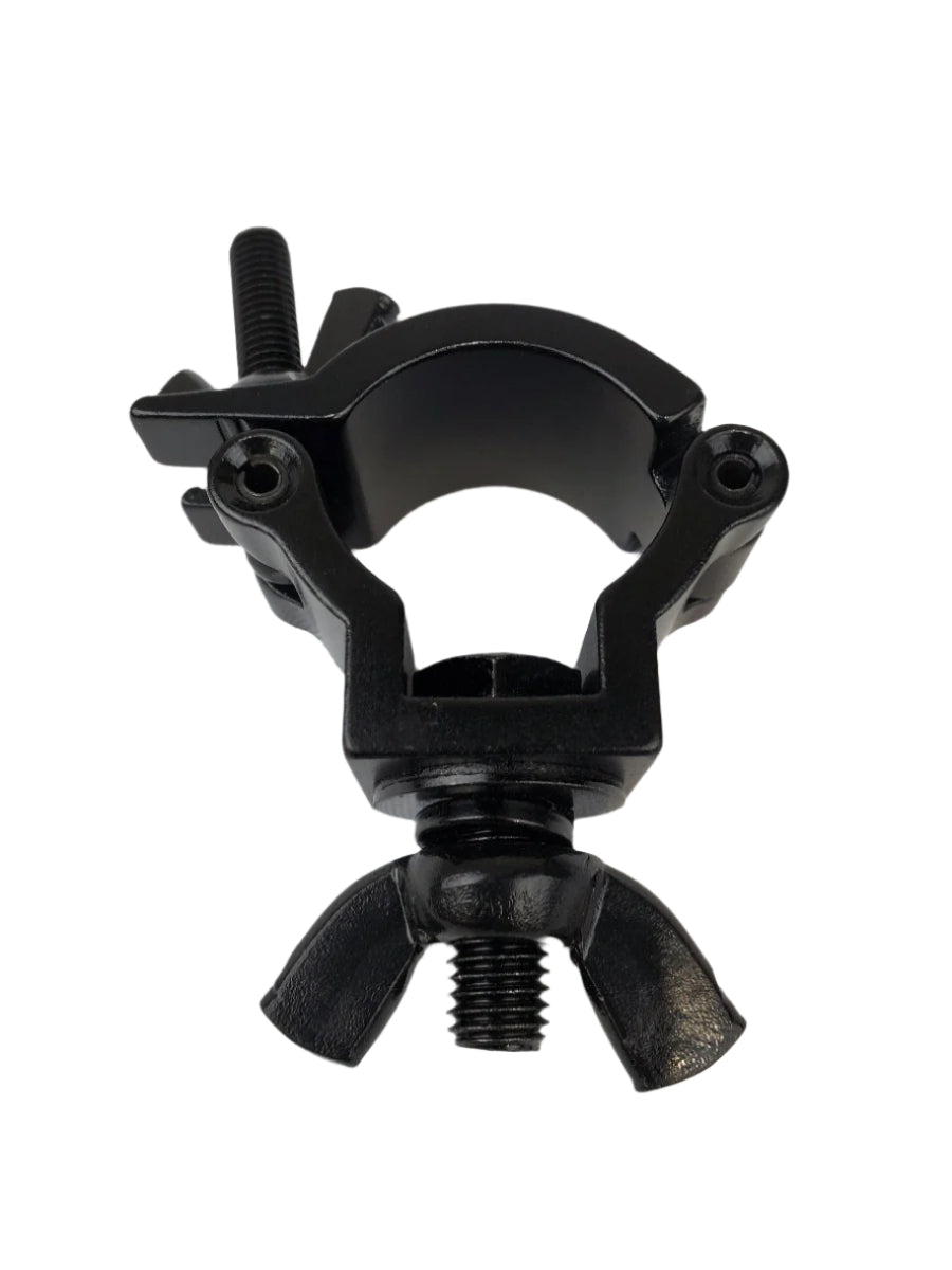 Clamp - BLACK Small coupler fits 32-35mm tubing / pipe TUV Load rated 75kg