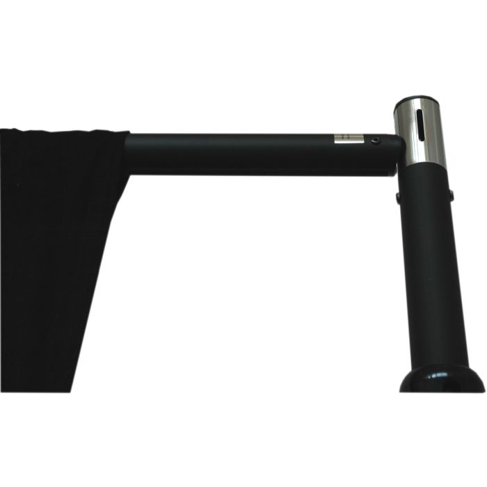 3m x 3m, 45cm base plates, BLACK Pipe and Drape support system / Wedding Event backdrop - 3m max height