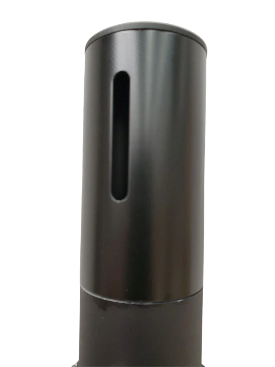 2.2m - 4m BLACK Pipe and Drape Telescopic upright - minimum height 2.2m - maximum height 4m