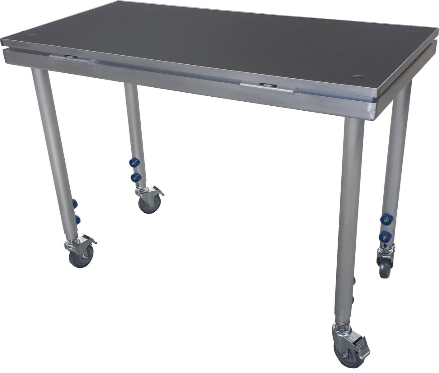 DJ TABLE / Portable stage panel 61cmx 122cm size on castor wheels