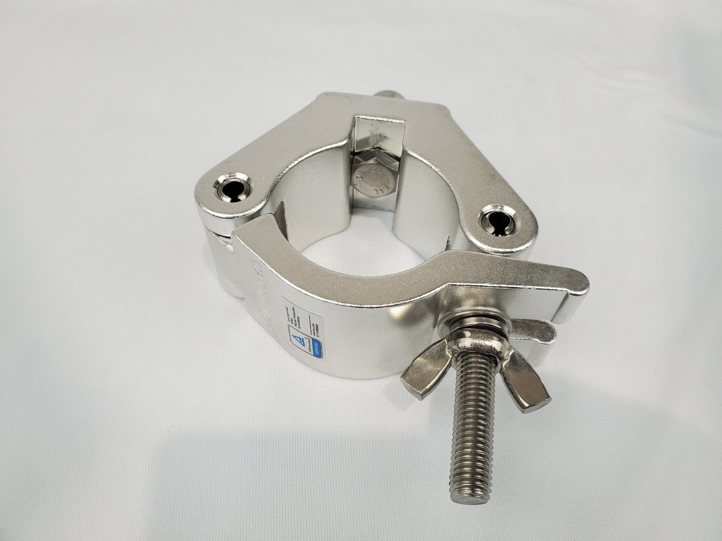 60mm CLAMP - ALUMINIUM COUPLER SUIT 58-61MM TRUSS / PIPE TUV LOAD RATED 750KG