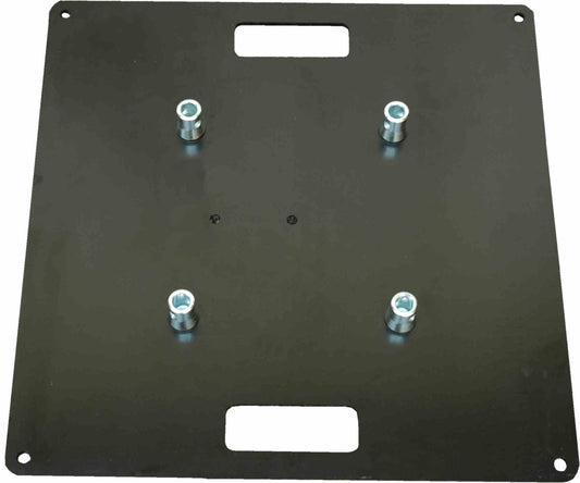 BLACK - 600 x 600 Steel base plate / top plate for 290 box or 290 tri-truss