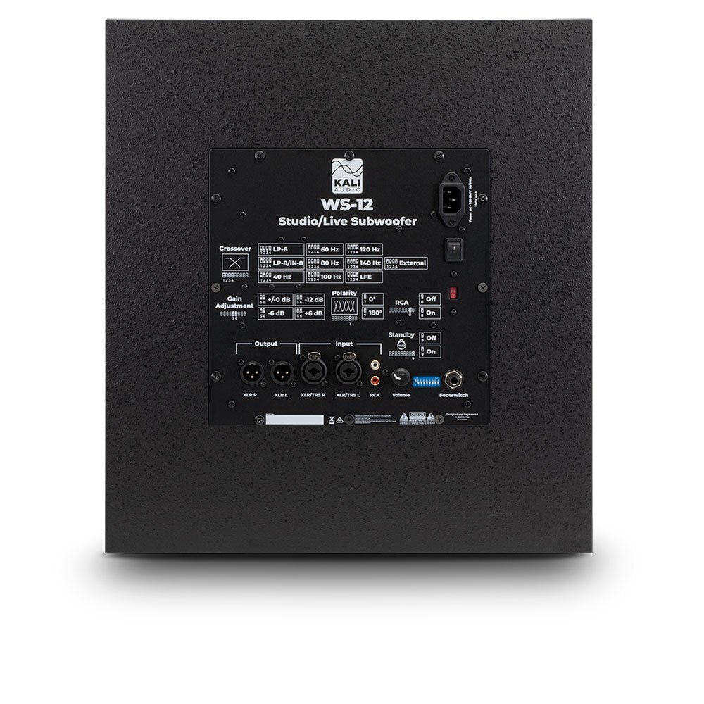 Kali Audio WS-12 Project Watts Studio/Live 1000W Powered Subwoofer