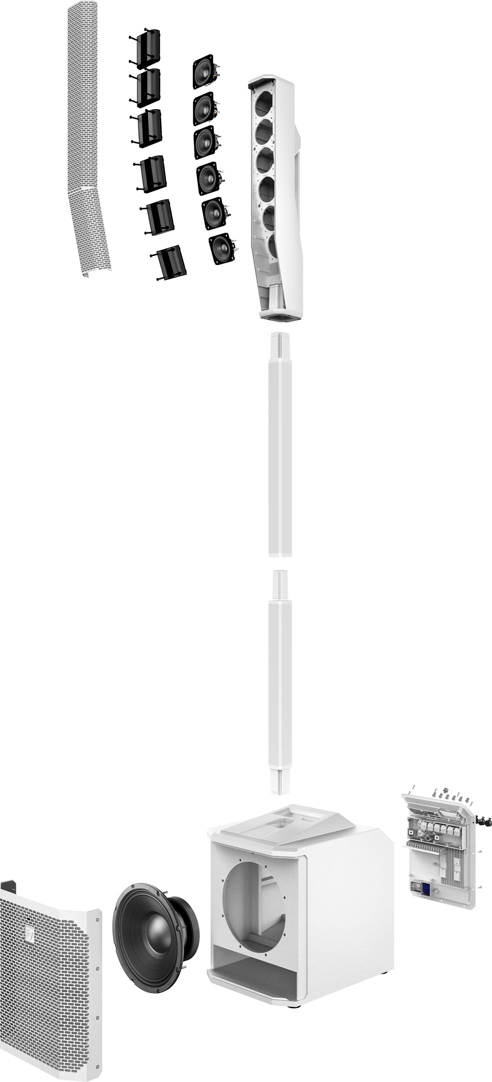 EV EVOLVE 30M Portable Powered Column System