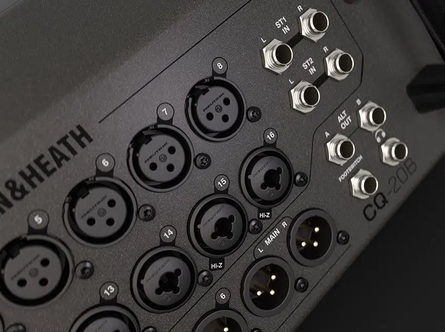 Allen & Heath CQ20B 20-Channel Digital Mixer w/ Wi-Fi, Bluetooth and SD/USB