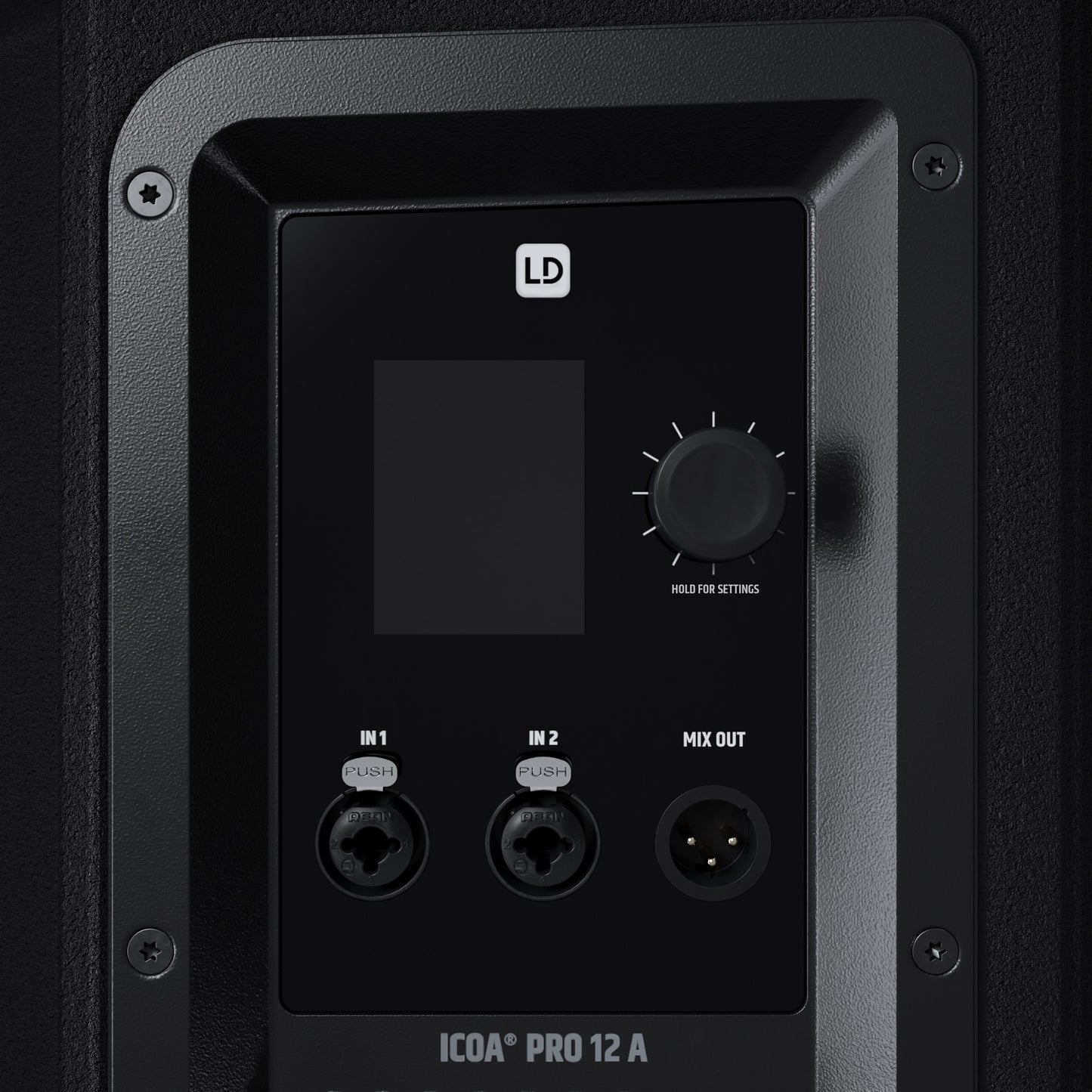 LD SYSTEMS ICOA 12A PRO 2000W 12"+3" POWERED LOUDSPEAKER BLUETOOTH & APP