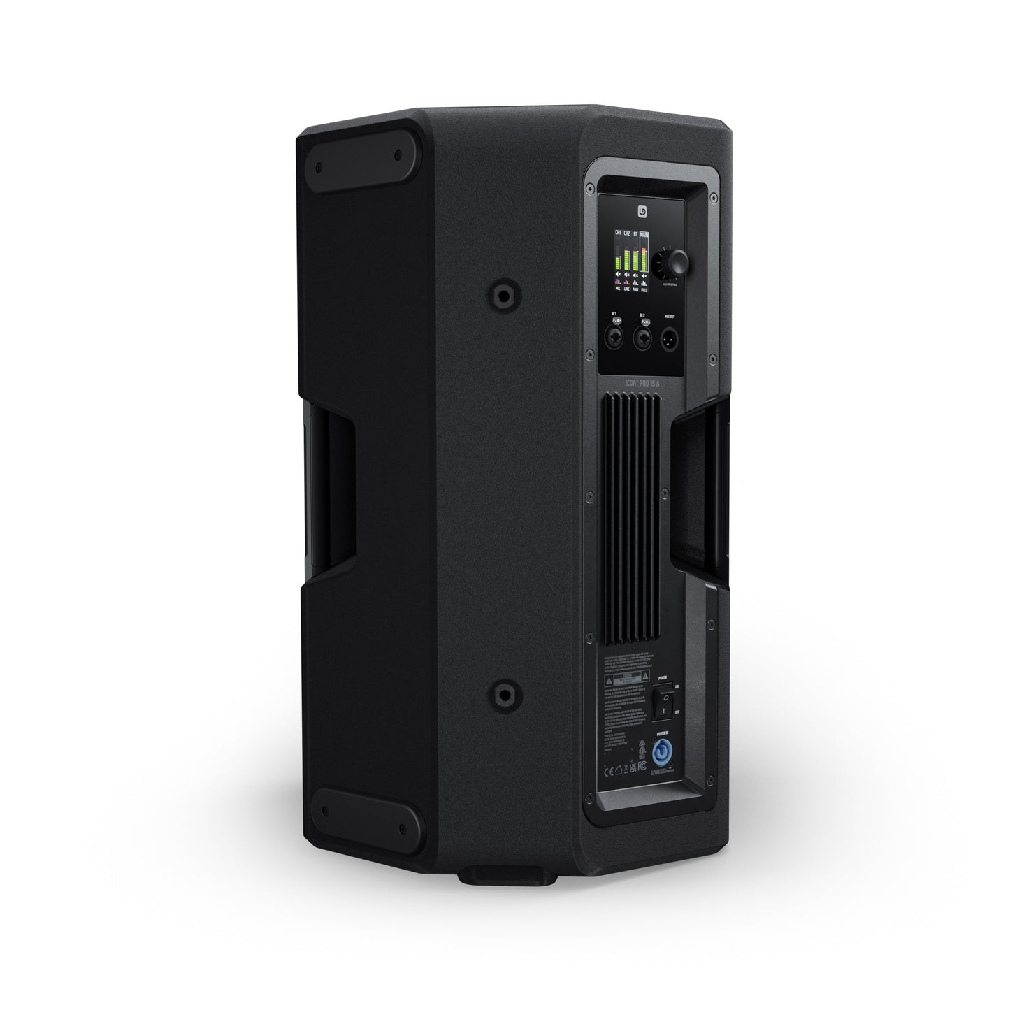 LD SYSTEMS ICOA 15A PRO 3000W 15"+3" POWERED LOUDSPEAKER BLUETOOTH & APP