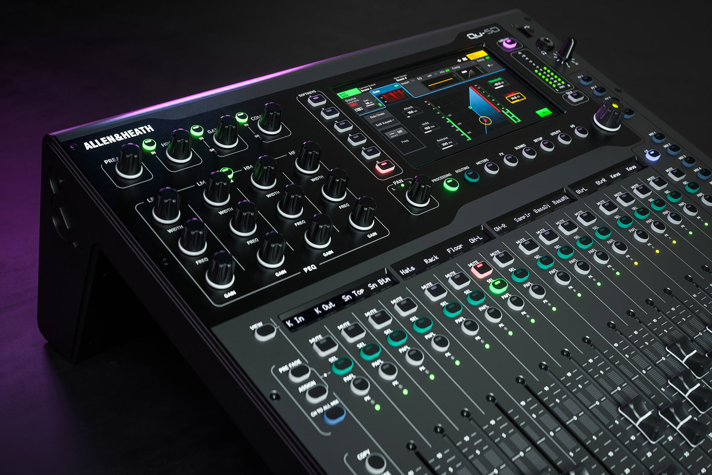 Allen & Heath QU-5 QU Compact 38in/24out 96kHz Mixer