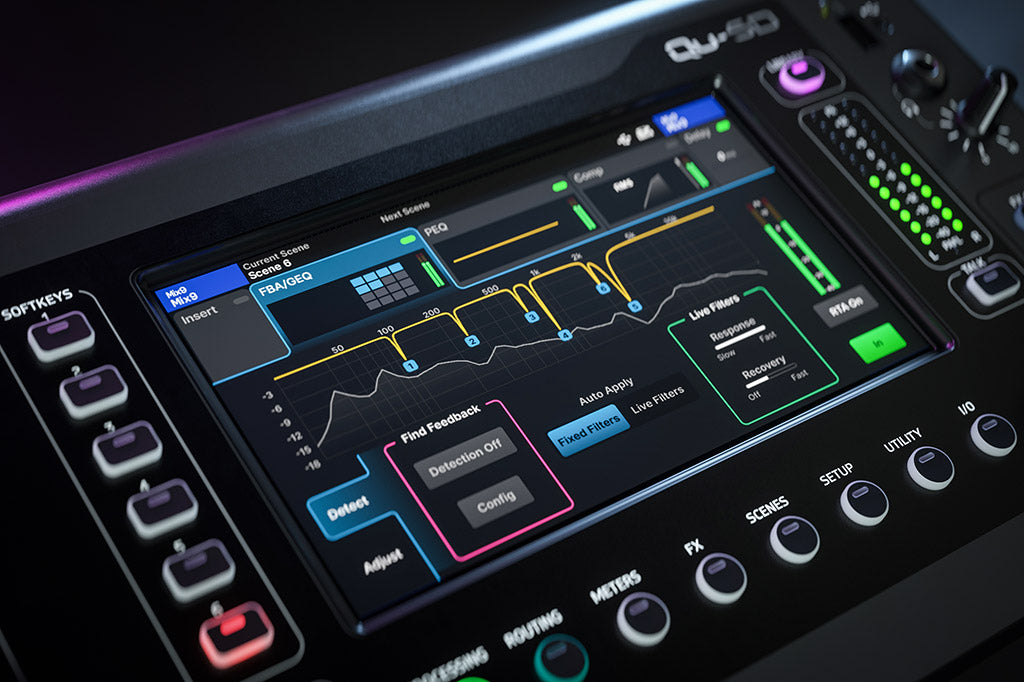 Allen & Heath QU-5 QU Compact 38in/24out 96kHz Mixer