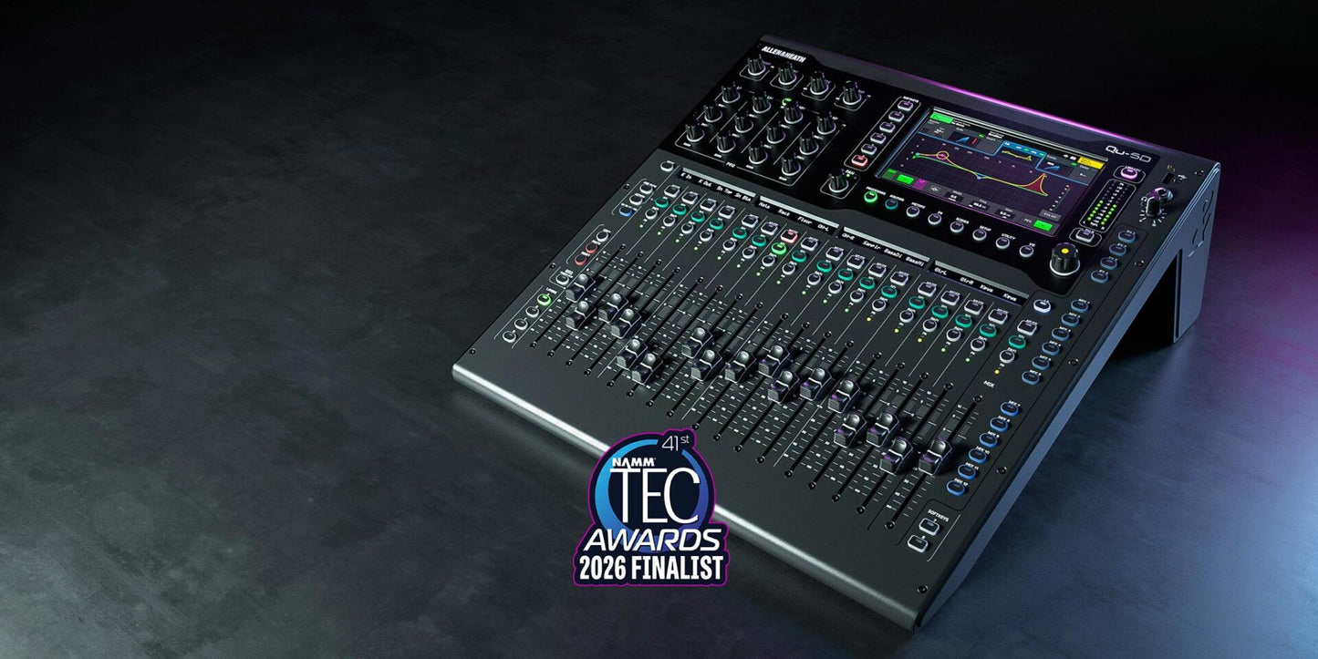 Allen & Heath QU-5 QU Compact 38in/24out 96kHz Mixer