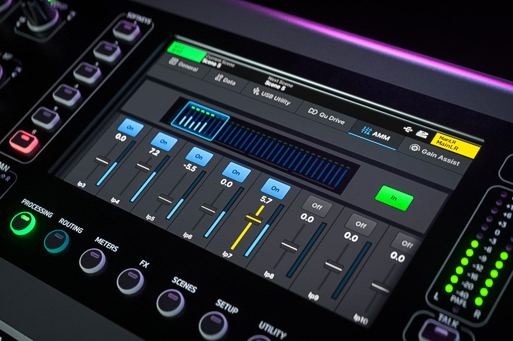 Allen & Heath QU-5 QU Compact 38in/24out 96kHz Mixer