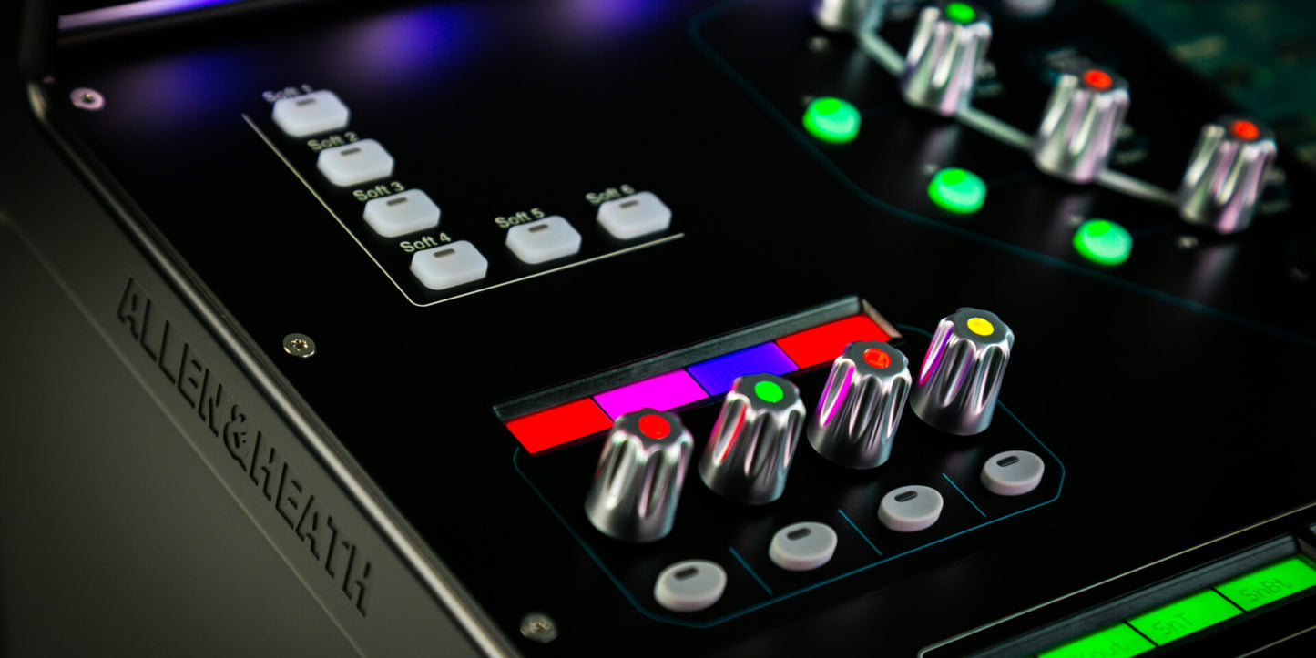 Allen & Heath SQ-6 48 Channel / 36 Bus / 25 Fader Digital Mixer