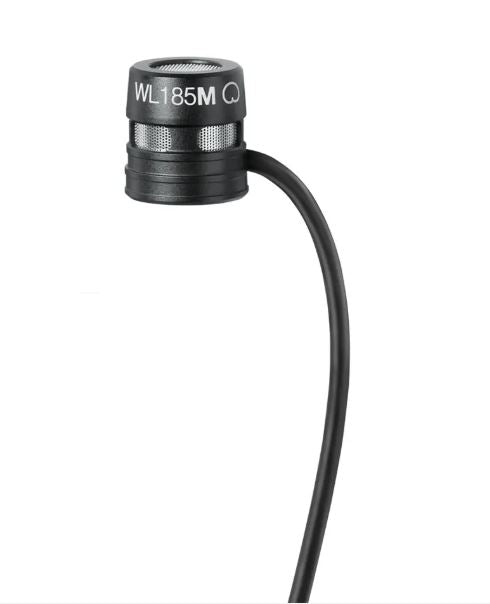 SHURE WL185M CARDIOID LAVALIER CONDENSER MICROPHONE