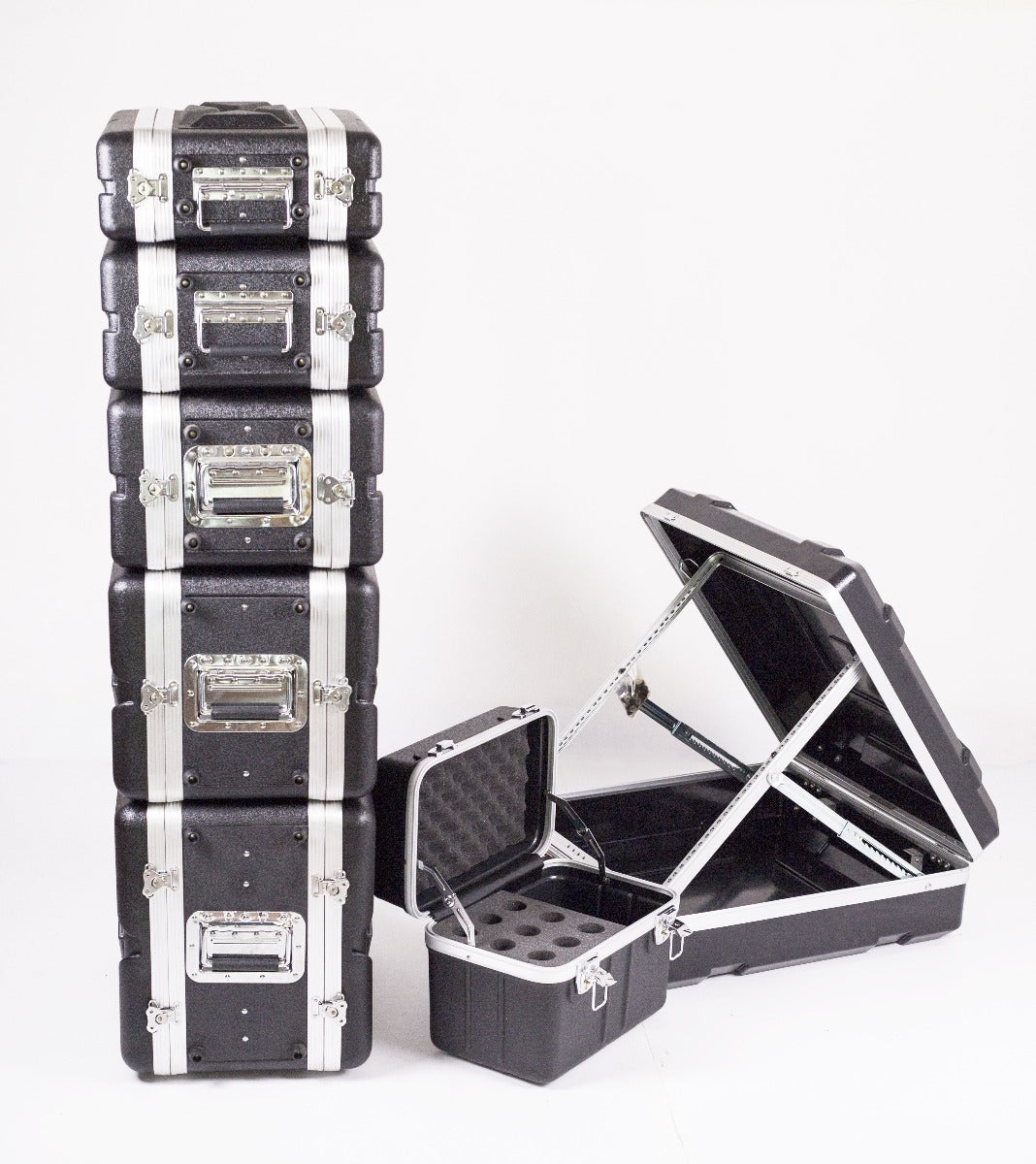 ABS 4RU 19" shallow / effects case