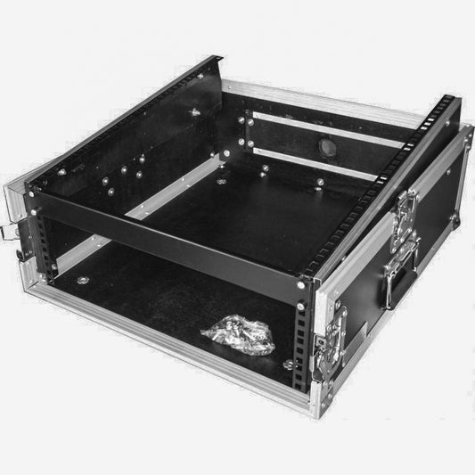 CaseToGo 19" 3U amp / 12RU mixer slanted flight road case