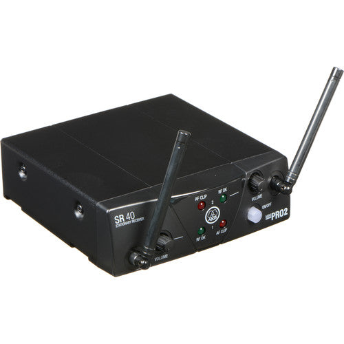 AKG WMS-S40DI WMS 40 MINI DUAL WIRELESS INSTRUMENTAL SYSTEM