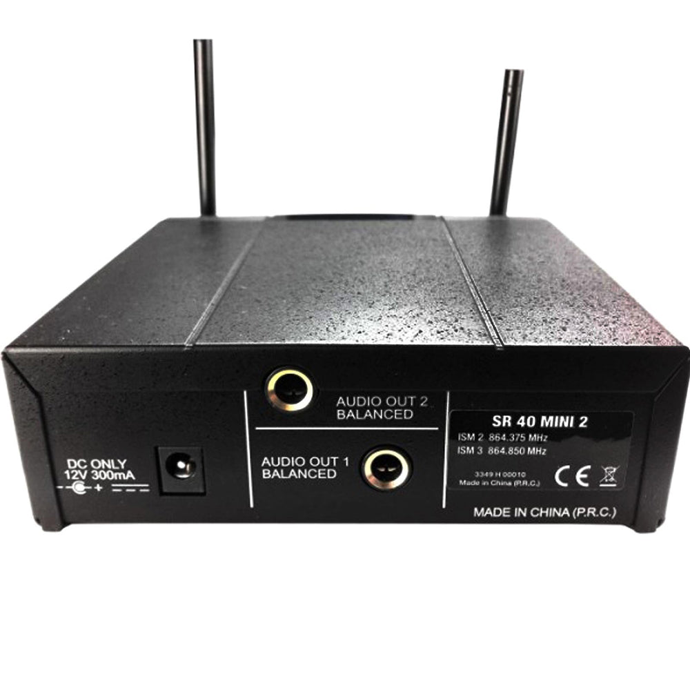 AKG WMS-S40DI WMS 40 MINI DUAL WIRELESS INSTRUMENTAL SYSTEM