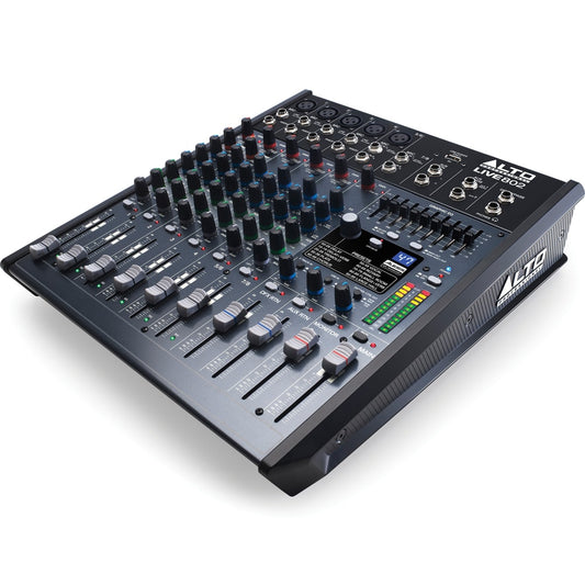 ALTO LIVE802 PROFESSIONAL PA Mixer 8-Channel with Digital FX