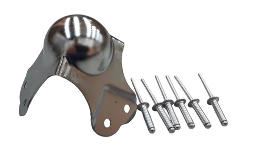 Replacement ball corner for flightcase -chrome