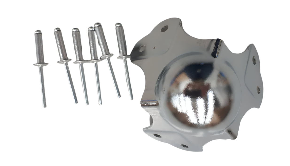 Replacement ball corner for flightcase -chrome