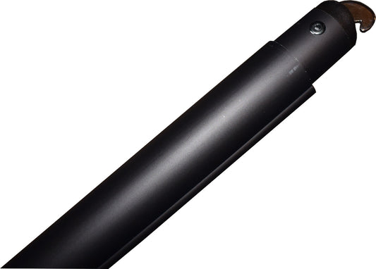 2.4m - 4.2m BLACK Pipe and Drape Telescopic horizontal bar