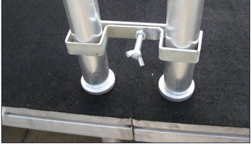 1.2m guard rail for portable stage