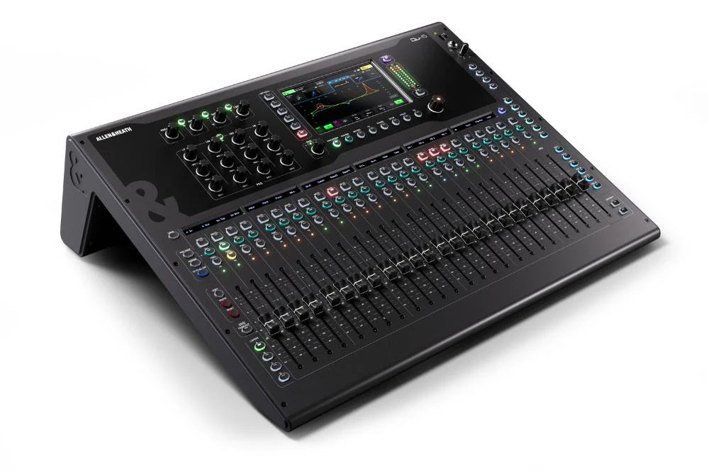 Allen & Heath QU-6 QU 32ch 96kHz Mixer, 25 Faders, 24/16 Local I/O, 6FX
