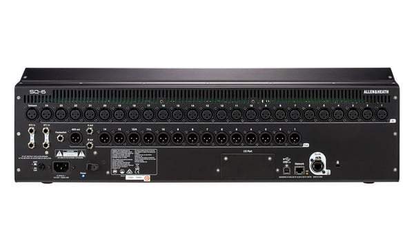 Allen & Heath SQ-6 48 Channel / 36 Bus / 25 Fader Digital Mixer