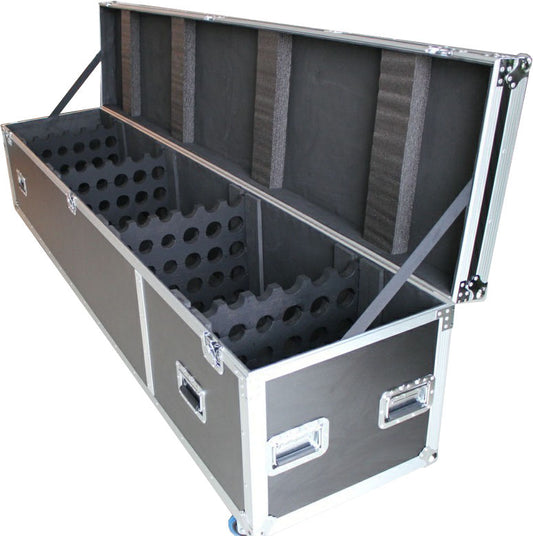 Pipe and drape storage cart / case  - Fits 30x 1.8m poles
