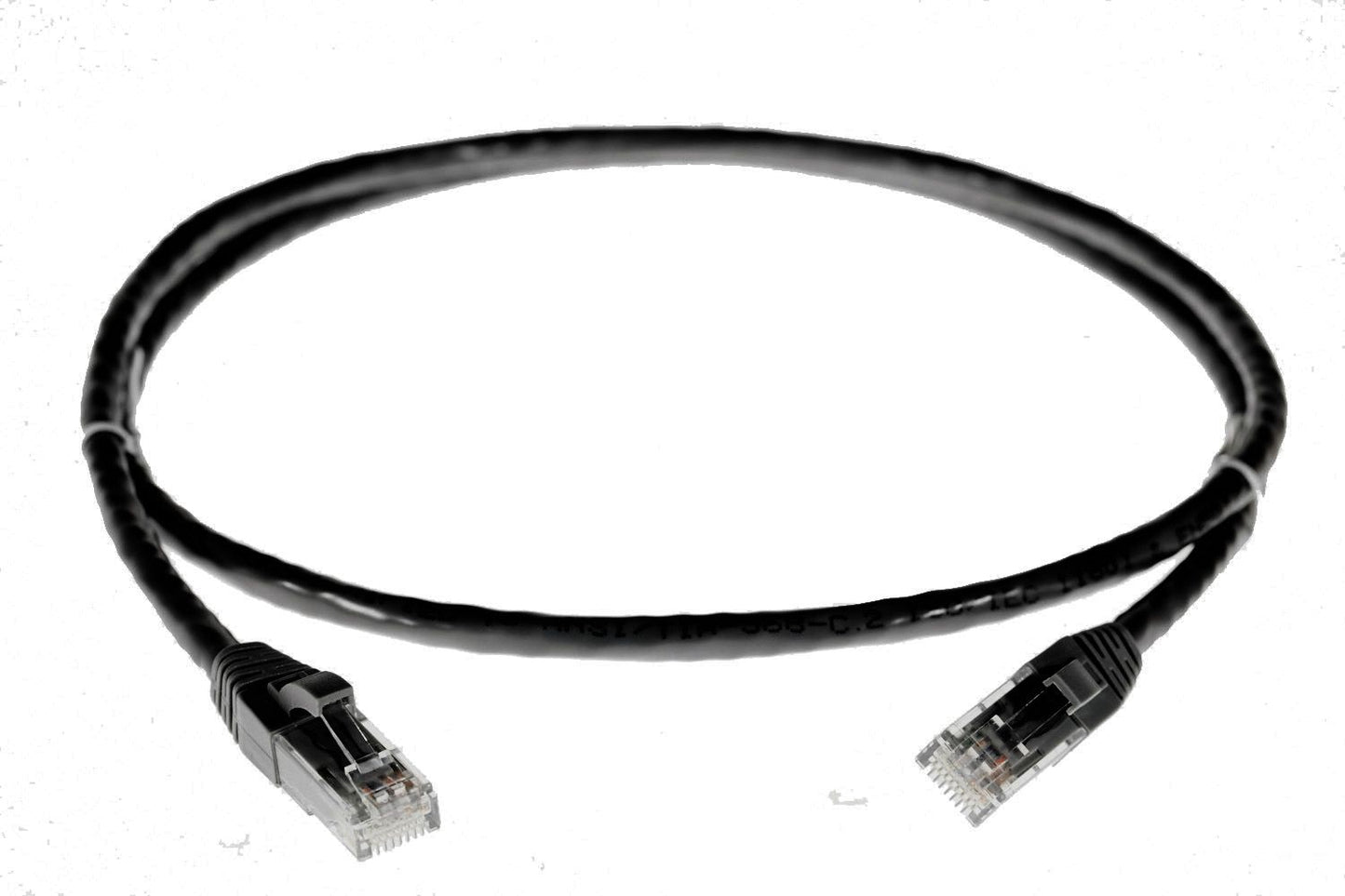 RJ45 CAT6 Ethernet Network Patch Cable - Black