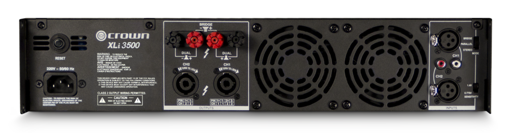 CROWN XLI3500 POWER AMPLIFIER