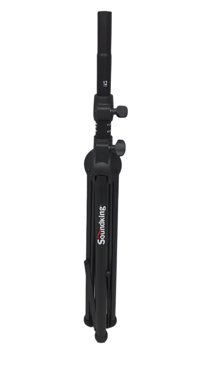 2X SOUNDKING SB309 SPEAKER STAND WITH LIFT ASSITANCE / GAS LIFT WITH CARRY BAG