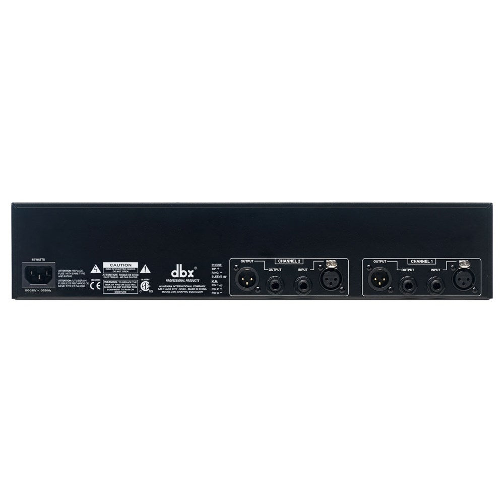 DBX 231S DUAL CHANNEL 31-BAND EQUALIZER