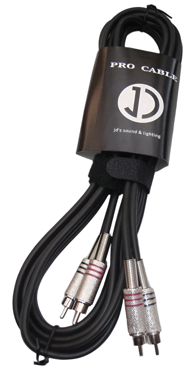 RCA to dual male RCA cable 3m DC010-3