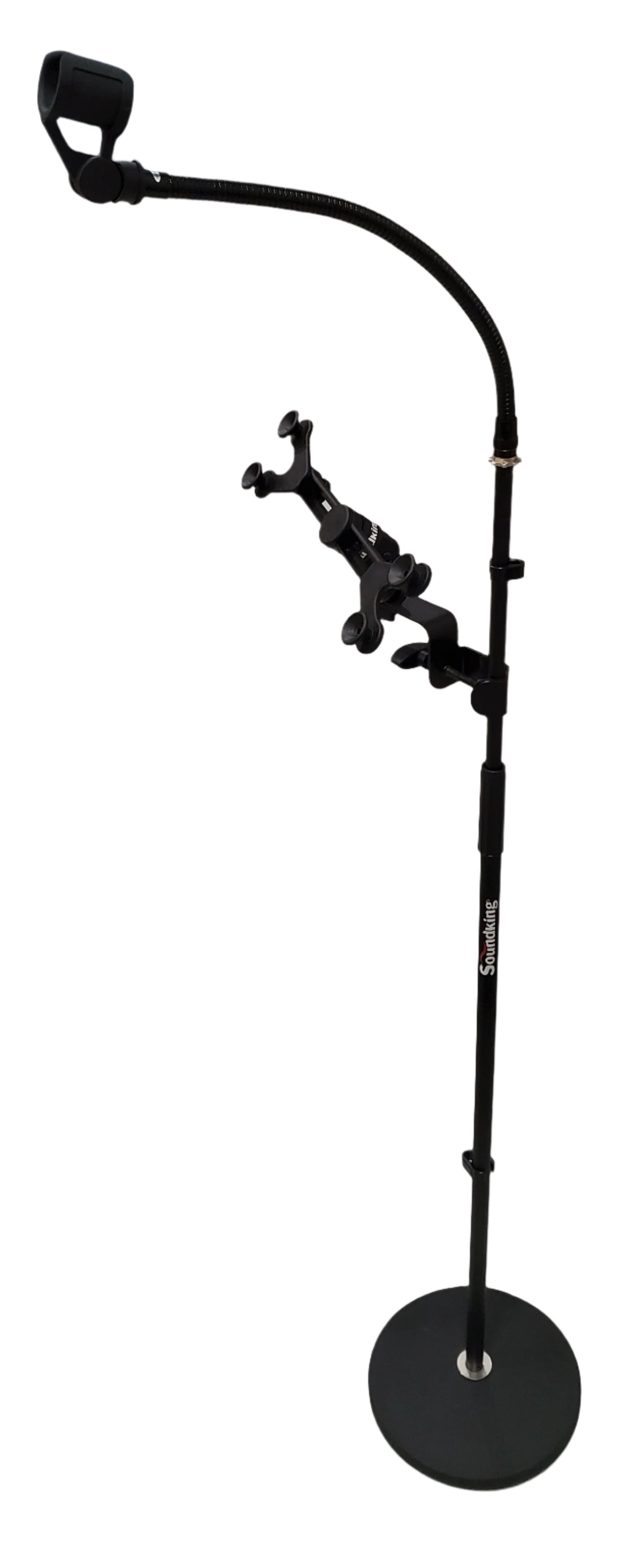 SOUNDKING DD053B MICROPHONE STAND WITH iPAD HOLDER AND ADJUSTABLE GOOSENECK